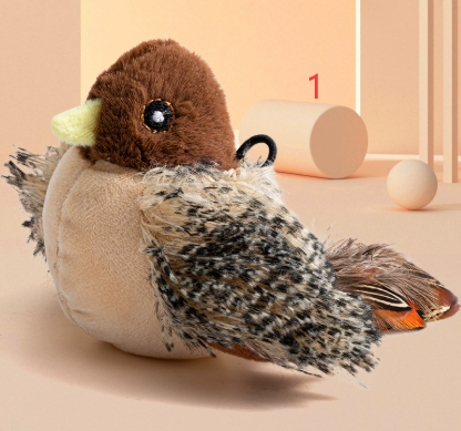 Plush Bird Pet Toy