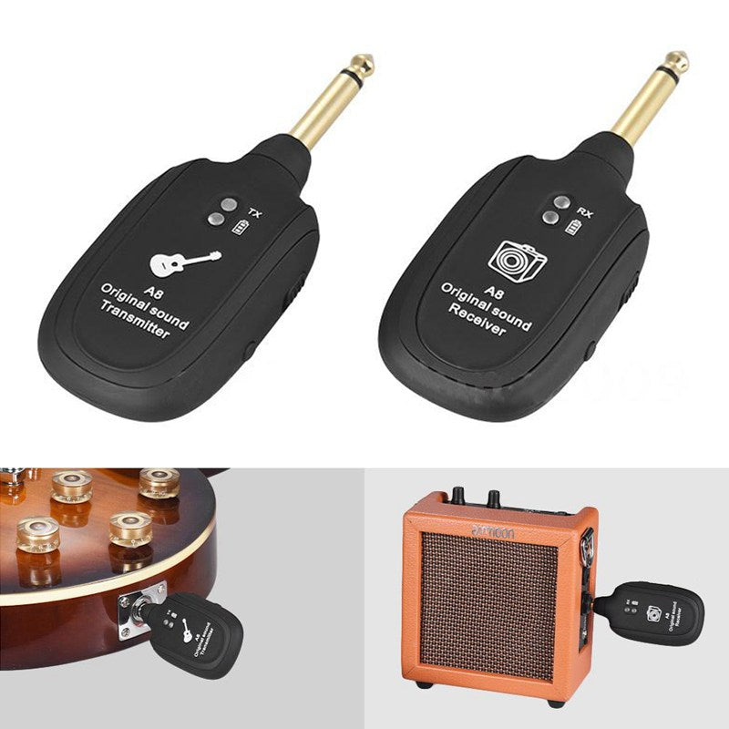Wireless Transmission System For Electric Guitar A8